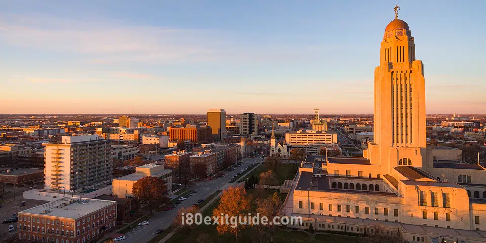 Lincoln, Nebraska | I-80 Exit Guide