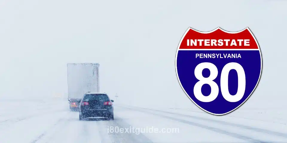 Pennsylvania I-80 Winter Driving | I-80 Winter Storm I-80 Exit Guide