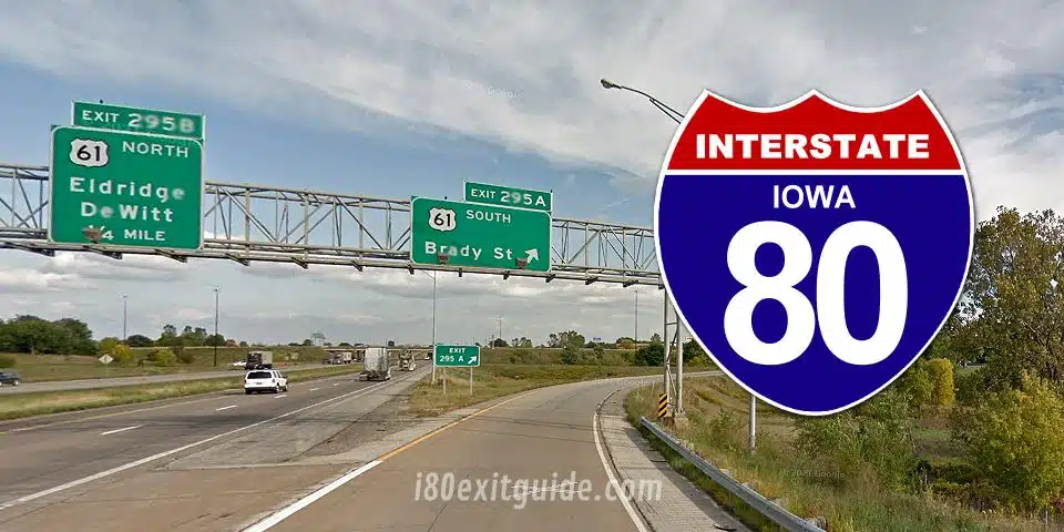Iowa I-80 Traffic | Iowa I-80 Construction | Davenport | I-80 Exit Guide