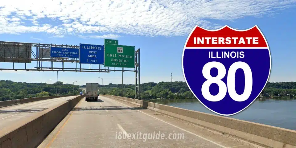 Illinois I-80 Traffic | Illinois I-80 Construction | I-80 Exit Guide