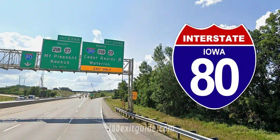 Iowa I-80 Traffic | Iowa I-80 Construction | Cedar Rapids | I-80 Exit Guide
