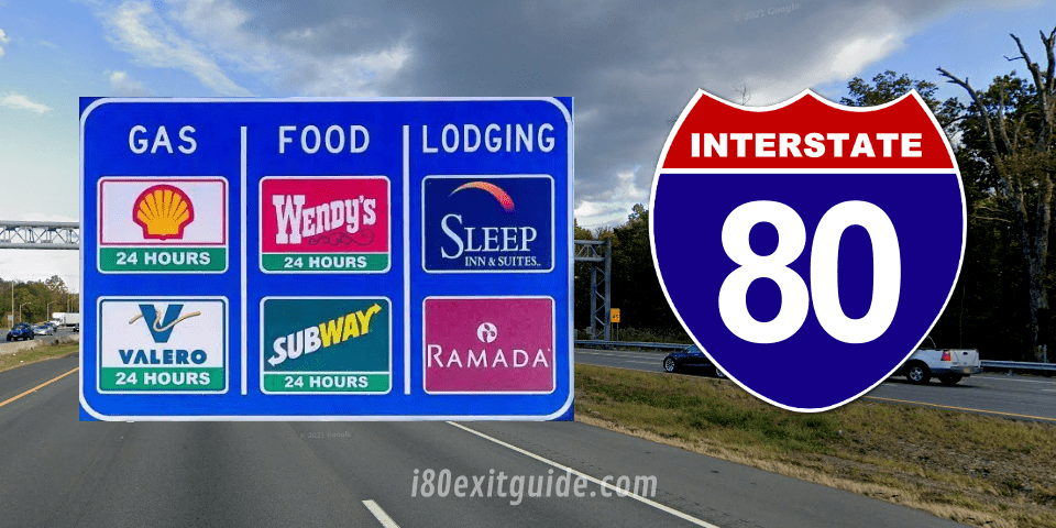 Nebraska I-80 Exit Services | I-80 Exit Guide