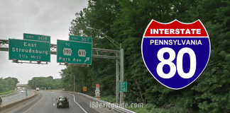 Pennsylvania I-80 Traffic | I-80 Construction | I-80 Exit Guide