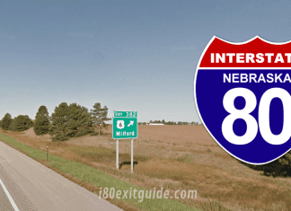 Milford, Nebraska I-80 Traffic | I-80 Construction | I-80 Exit Guide