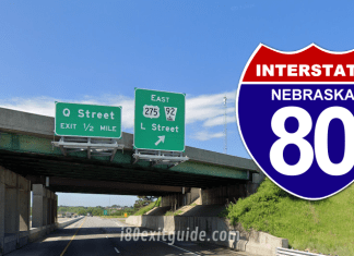 Omaha Nebraska I-80 Construction | I-80 Exit Guide