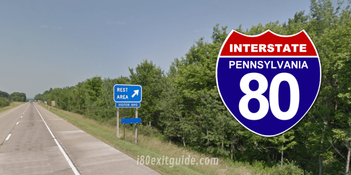 Pennsylvania I-80 Rest Area | I-80 Exit Guide