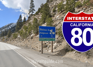 Welcome to California | I-80 Exit Guide