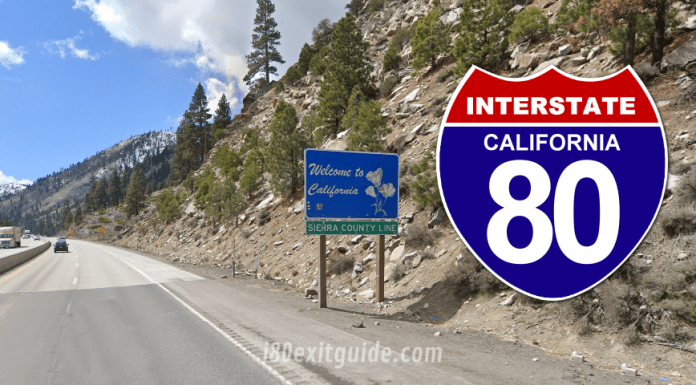 Welcome to California | I-80 Exit Guide