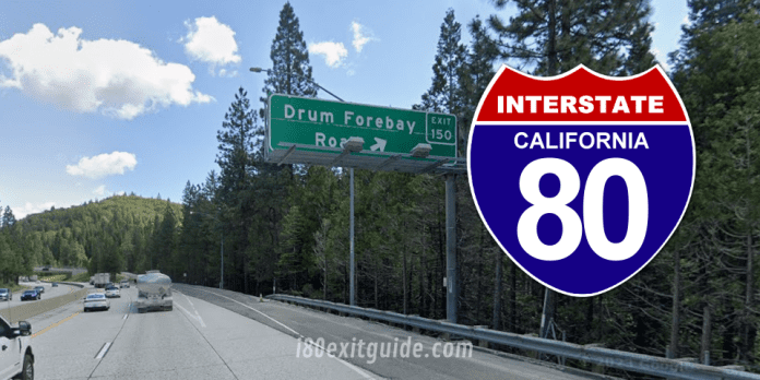 California I-80 Traffic | California I-80 Construction | I-80 Exit Guide