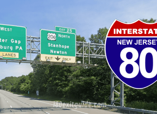 New Jersey I-80 Traffic | I-80 Construction | I-80 Exit Guide