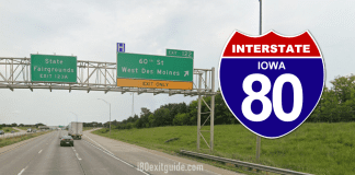 Iowa I-80 | I-80 Exit Guide