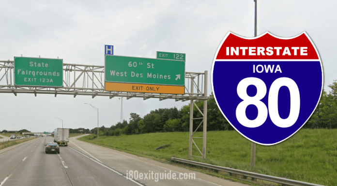 Iowa I-80 | I-80 Exit Guide